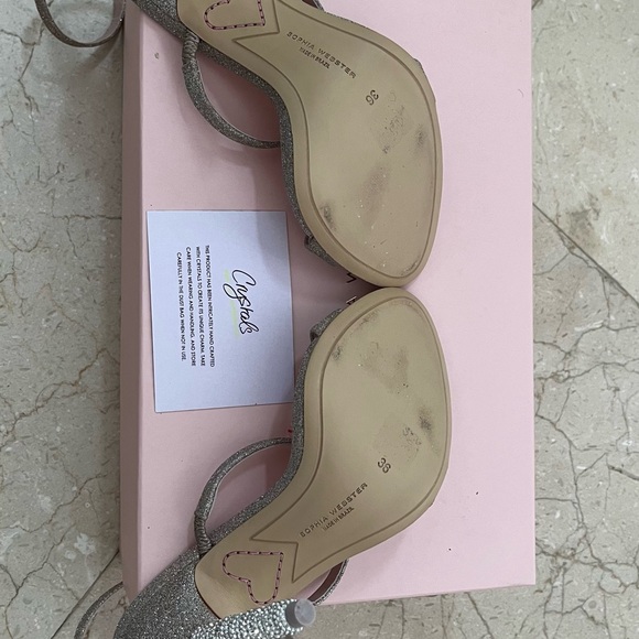 Sophia Webster ROSALIND CRYSTAL SANDAL - Picture 9 of 10